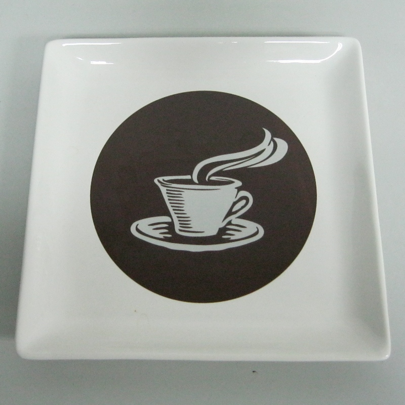 Ceramic Food Service Plate Derocation Plate õhtusöök Coffee Plate