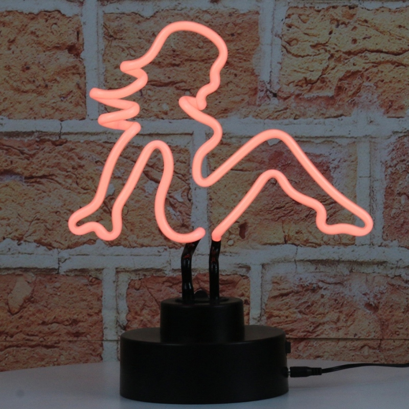 MUD FLAP Girl Neon Sexy Girl Neon Light Custom Neon Sign Dekorative Neon